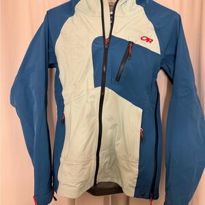 Outdoor Research Gray and Mint Jacket